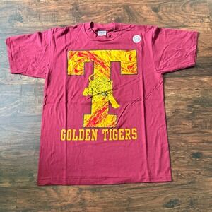 Vintage HBCU Tuskegee Golden Tigers T-Shirt Collegiate Deadstock NWOT‎ Large